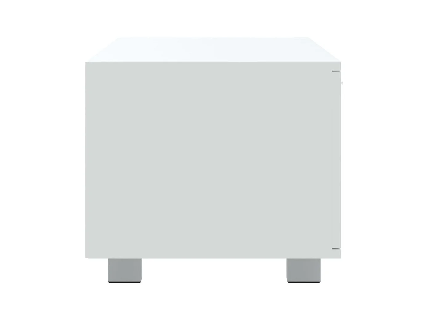 TV-Schrank Weiß 140x40,5x35 cm Holzwerkstoff