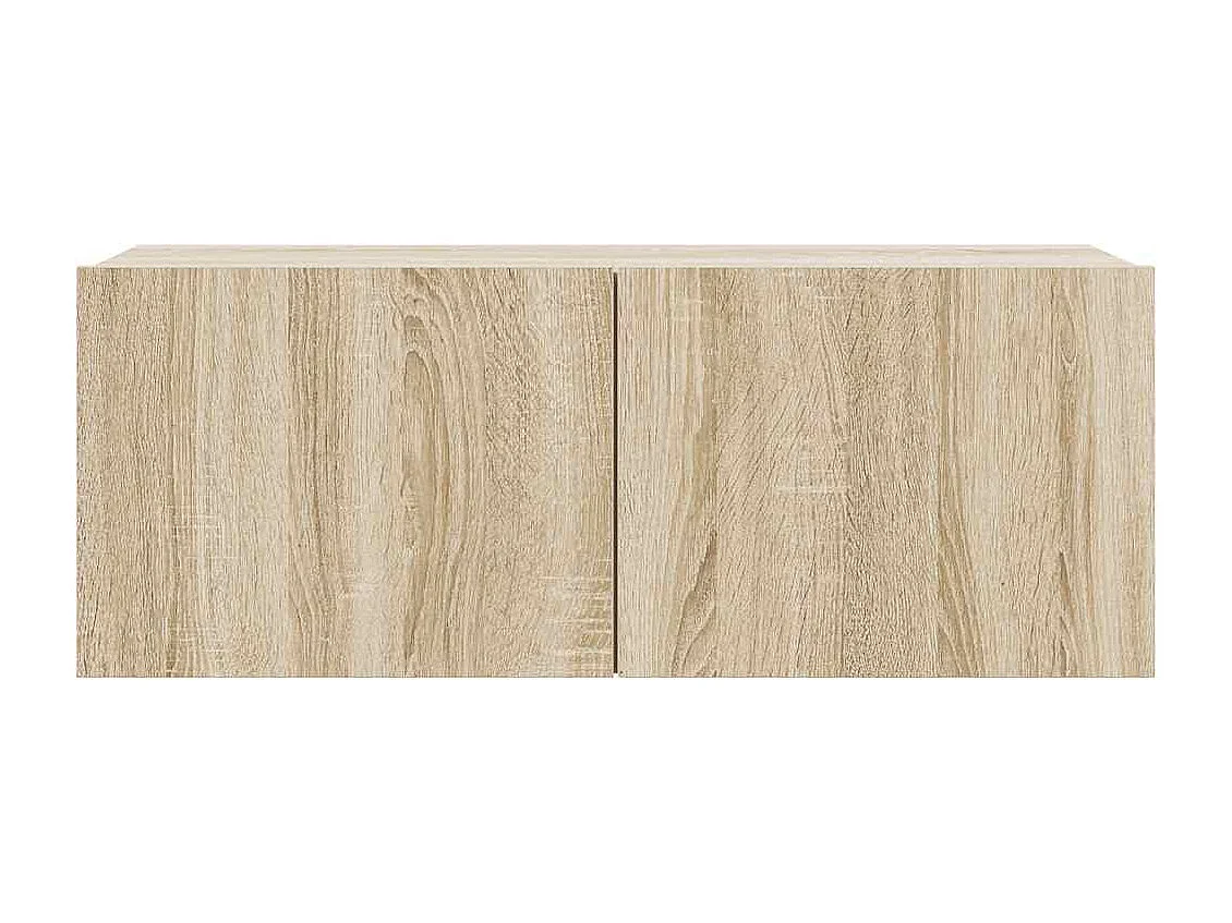 Ensemble de meuble TV 8 pcs Chêne sonoma Bois d'ingénierie