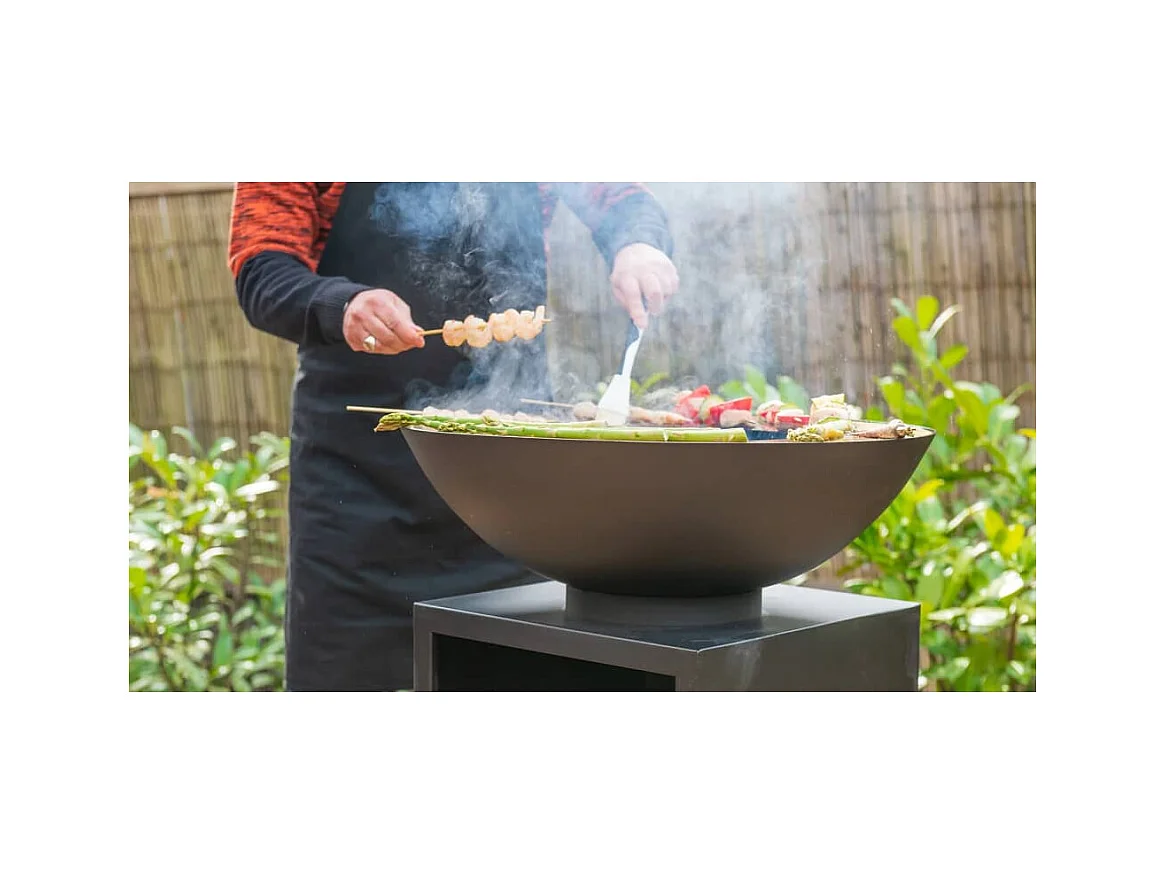 Braciere da Giardino con Griglia ONYX Classico 60 cm Coperto