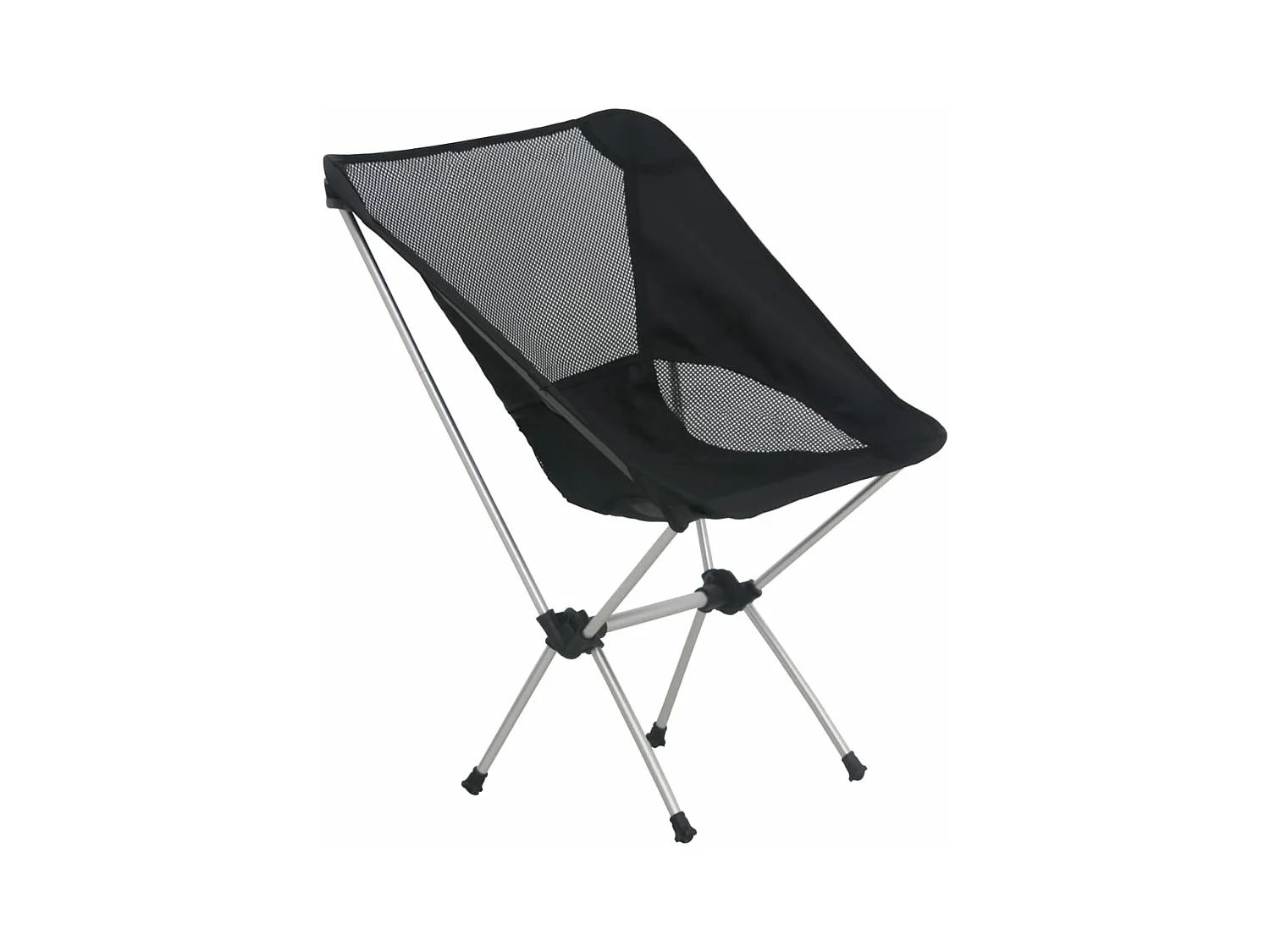 Campingstoelen 2 st met draagtas 54x50x65 cm aluminium
