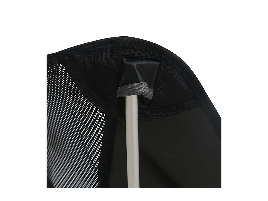 Campingstoelen 2 st met draagtas 54x50x65 cm aluminium