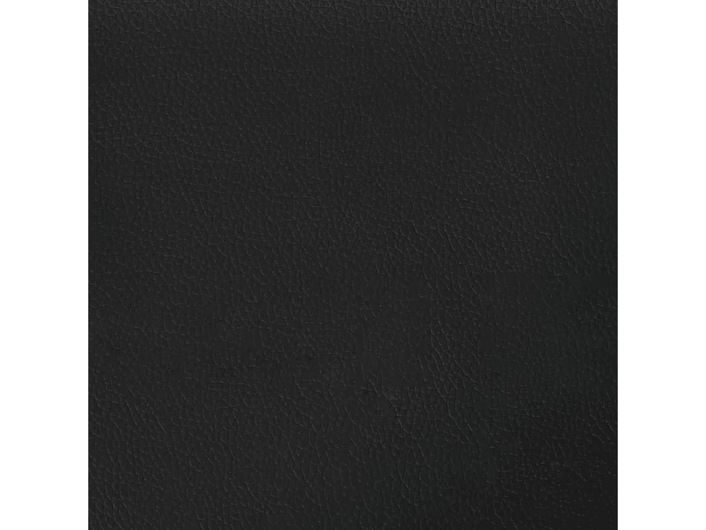Lit Viana avec matelas noir 180x200 cm similicuir