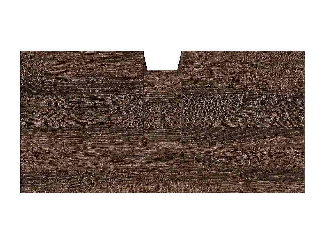 Waschbeckenunterschrank Braun Eichen-Optik 60x30x60 cm