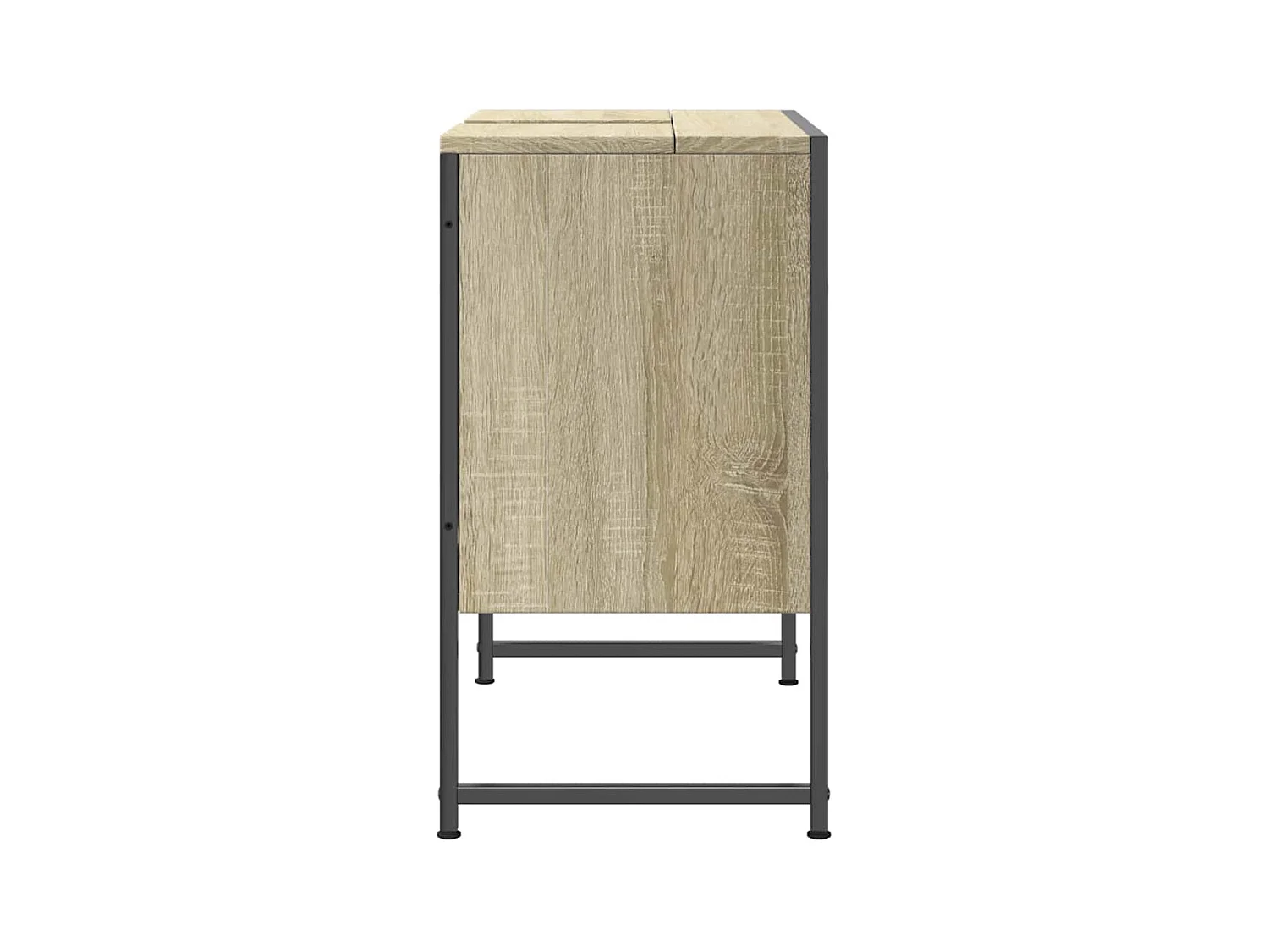 Mobile Lavabo Bagno Rovere Sonoma 60x33x60 cm Legno Multistrato