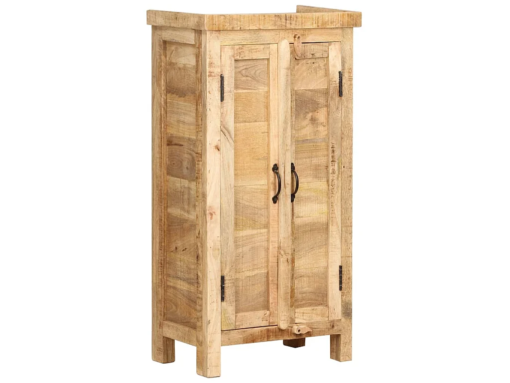 Libreria 50x30x180 cm in Legno Massello di Mango