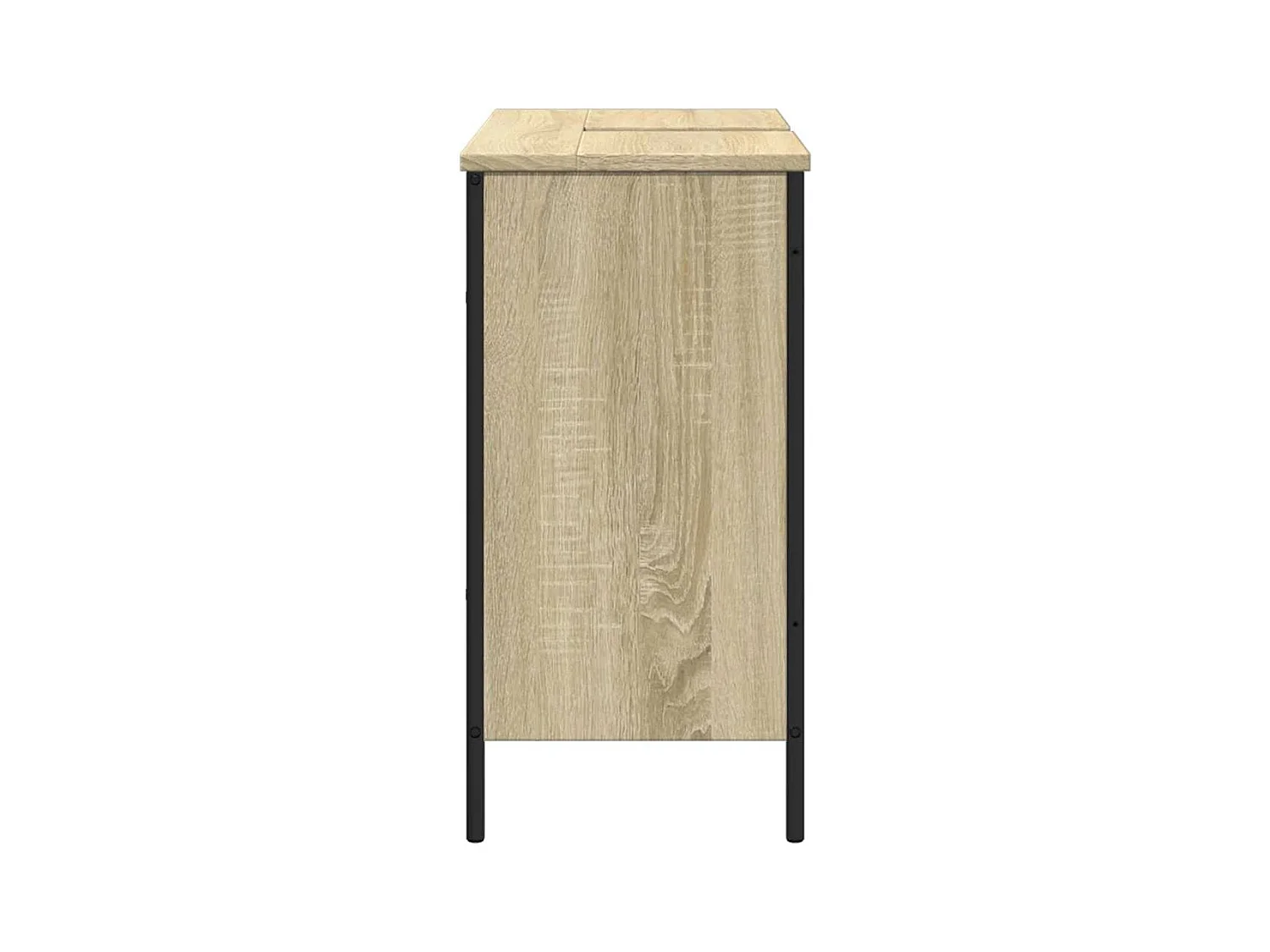 Móvel p/ lavatório 80x30x60cm derivados madeira carvalho sonoma