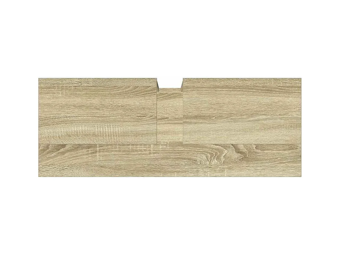 Móvel p/ lavatório 80x30x60cm derivados madeira carvalho sonoma