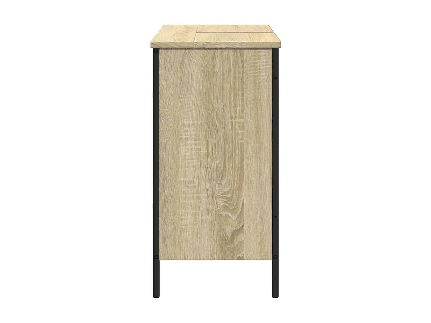 Armoire lavabo de salle de bain chêne sonoma 80x30x60 cm