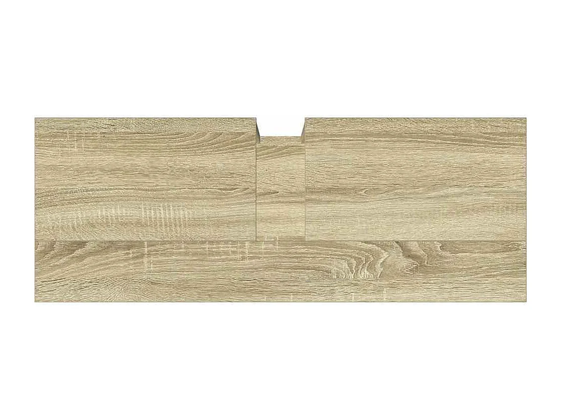 Armoire lavabo de salle de bain chêne sonoma 80x30x60 cm