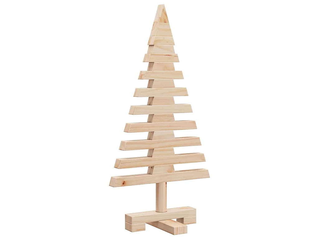 | Houten kerstboom | natuurlijk 60 cm Massief grenenhout