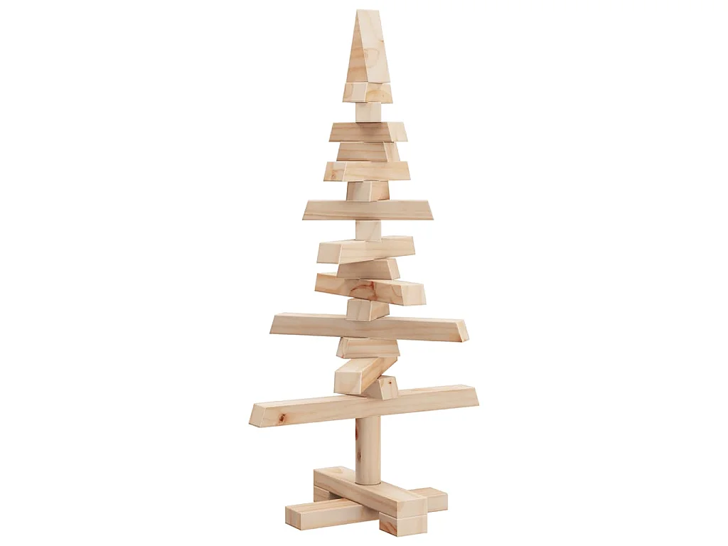 | Houten kerstboom | natuurlijk 60 cm Massief grenenhout