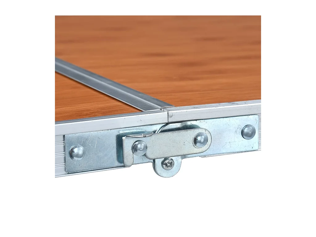 Campingtafel inklapbaar 240x60 cm aluminium