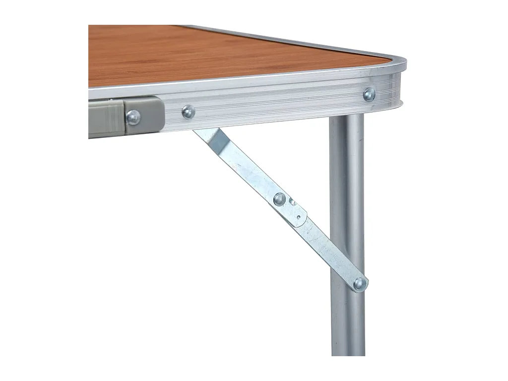 Campingtafel inklapbaar 240x60 cm aluminium
