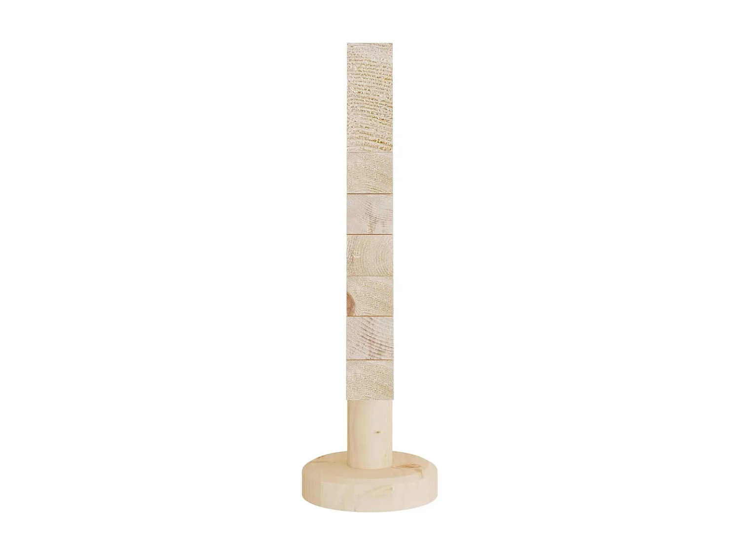 Alberi di Natale Decorativi in Legno 2pz 30cm Massello di Pino