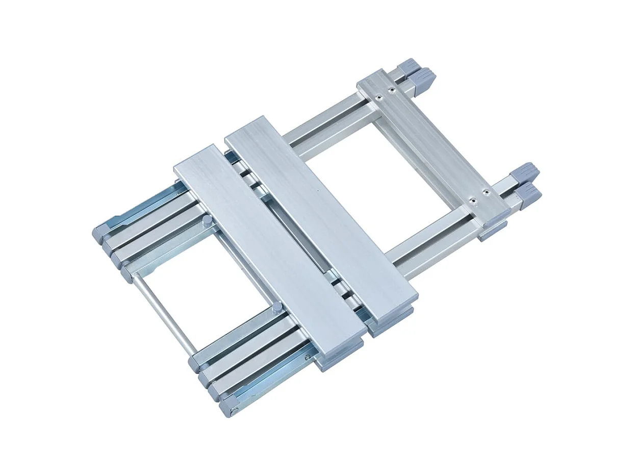 Sgabello da Campeggio in Alluminio 28x26x39 cm