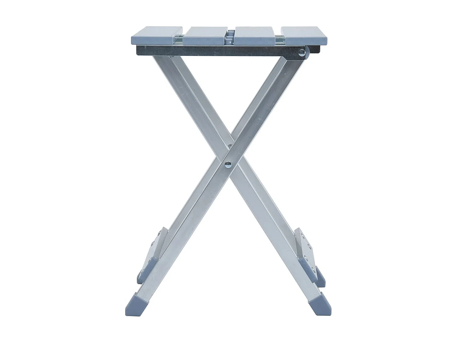 Tabouret de camping Aluminium 28x26x39 cm