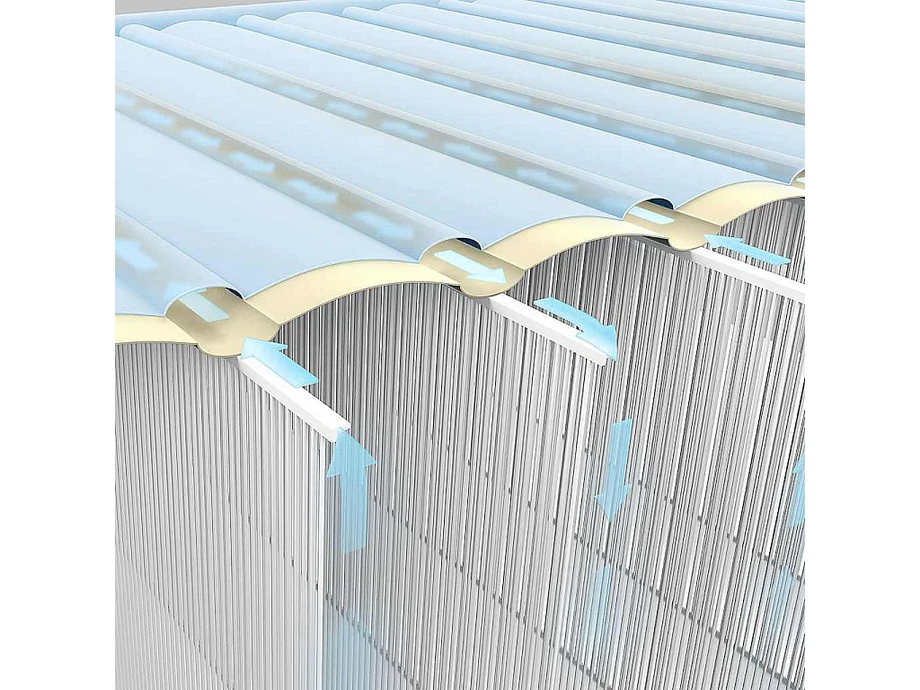 Lit gonflable PremAire blanc et gris Queen Size 152x203x46 cm