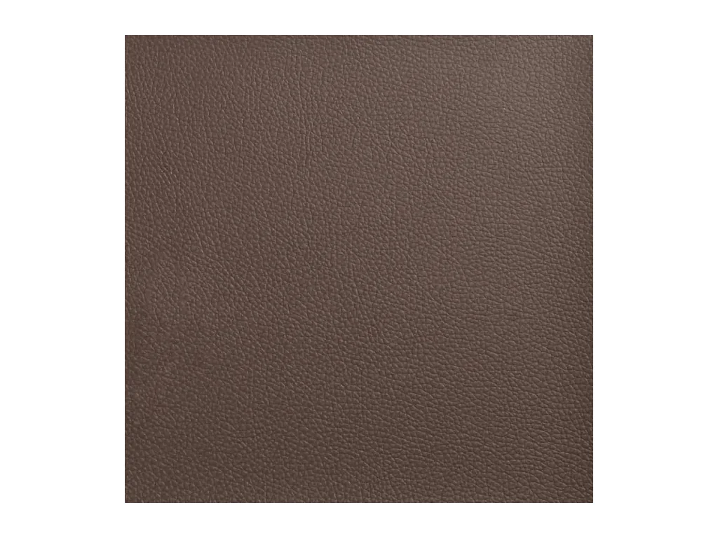 Cama com colchão 180x200 cm couro artificial castanho