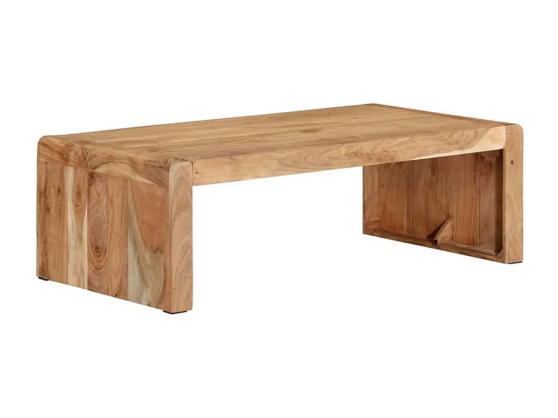 Couchtisch 110x55x35 cm Massivholz Akazie