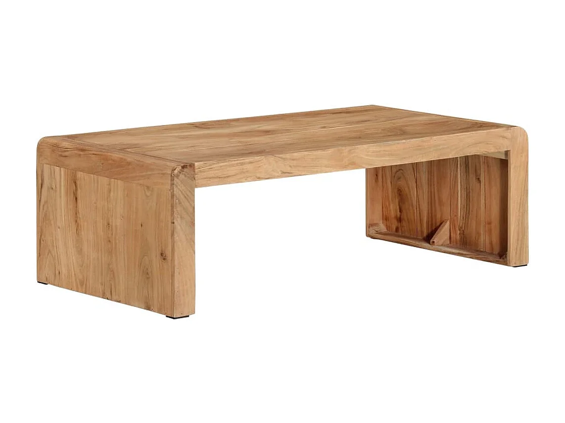 Couchtisch 110x55x35 cm Massivholz Akazie
