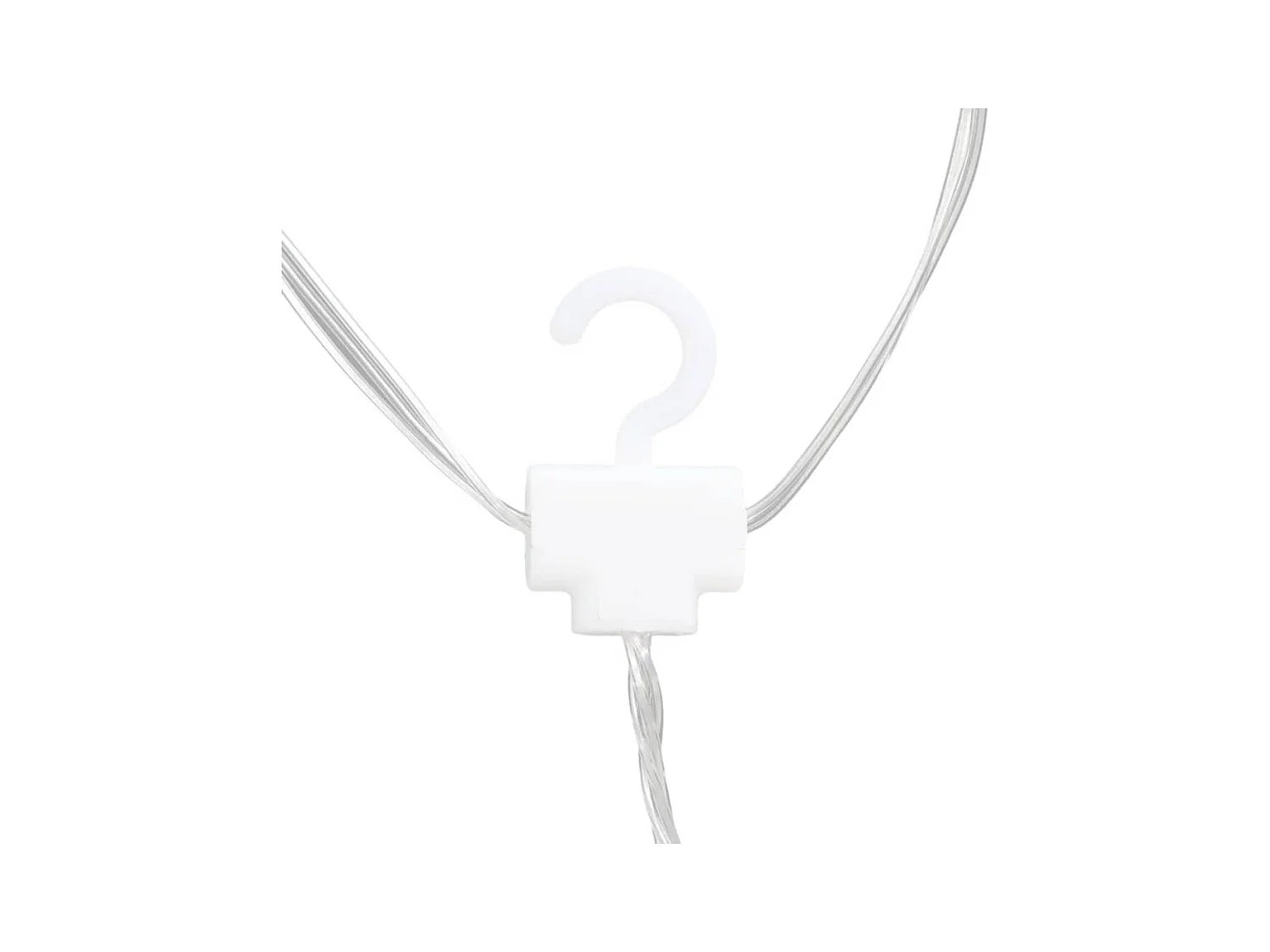 Luzes luas e estrelas c/ controlo remoto 138 LEDs branco frio