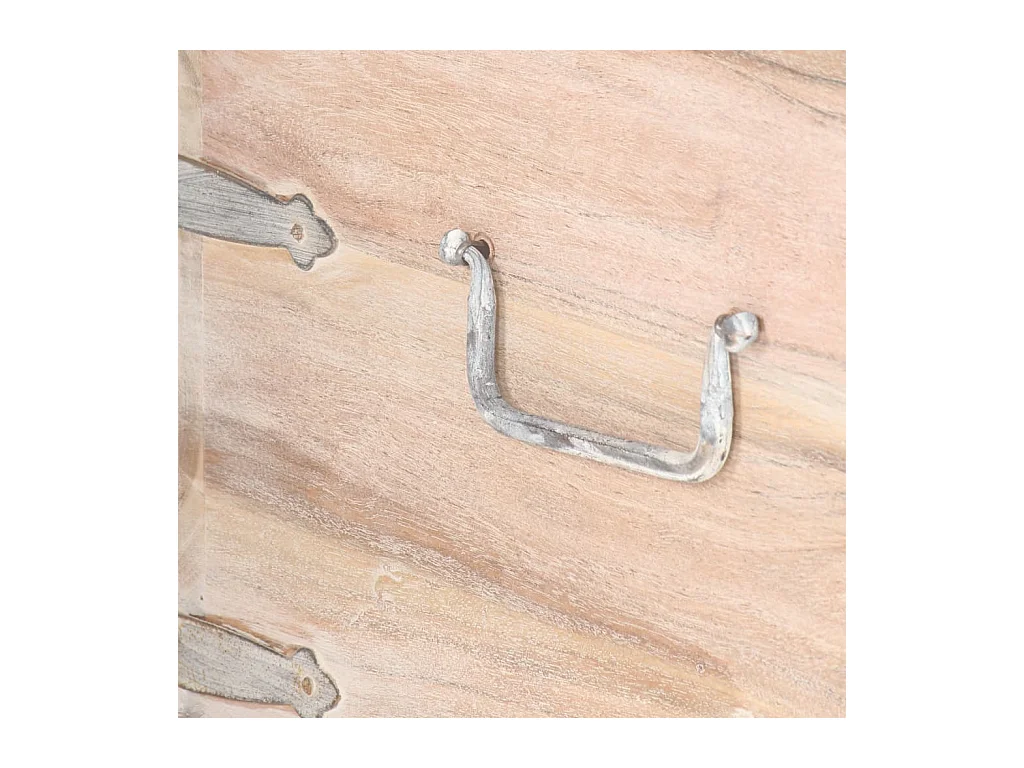 Opbergkist 40x40x40 cm massief acaciahout