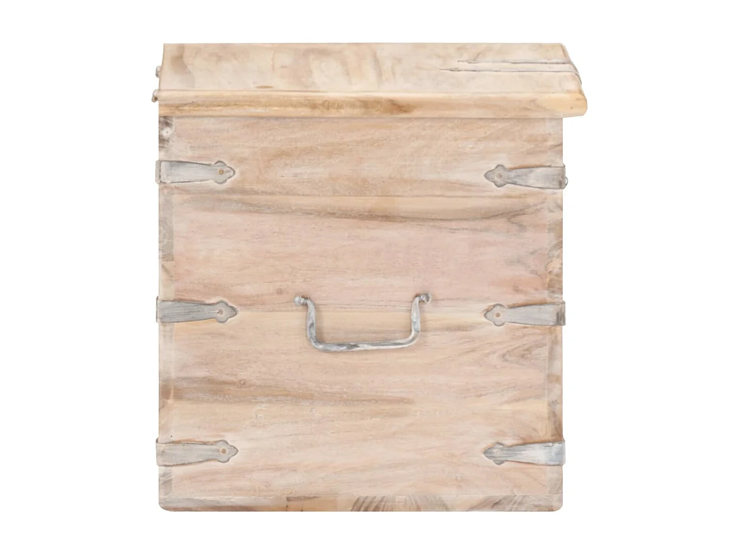 Coffre 40x40x40 cm Bois d'acacia solide