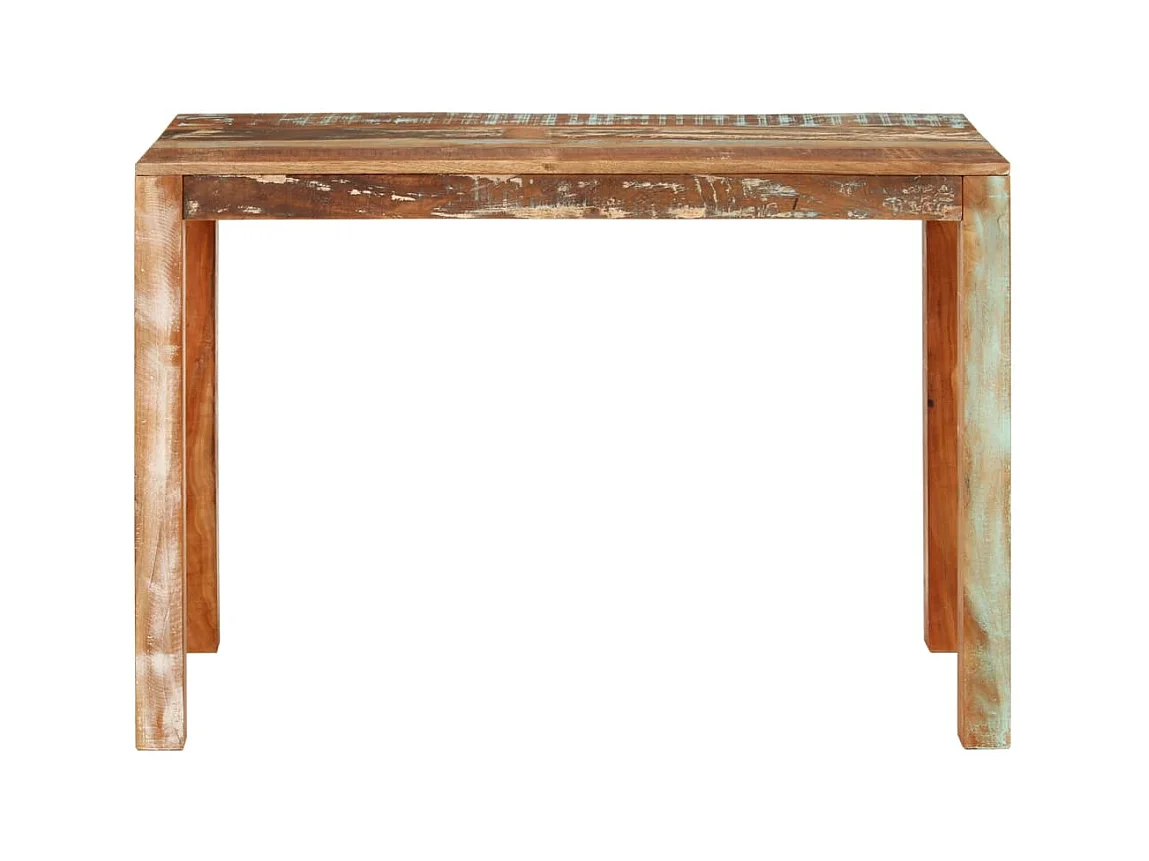 Table de salle à manger 110x55x76cm Bois massif de récupération