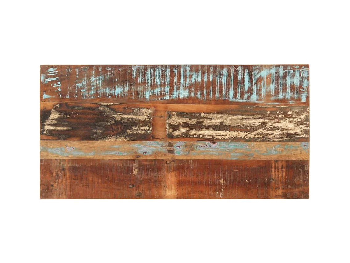 Table de salle à manger 110x55x76cm Bois massif de récupération