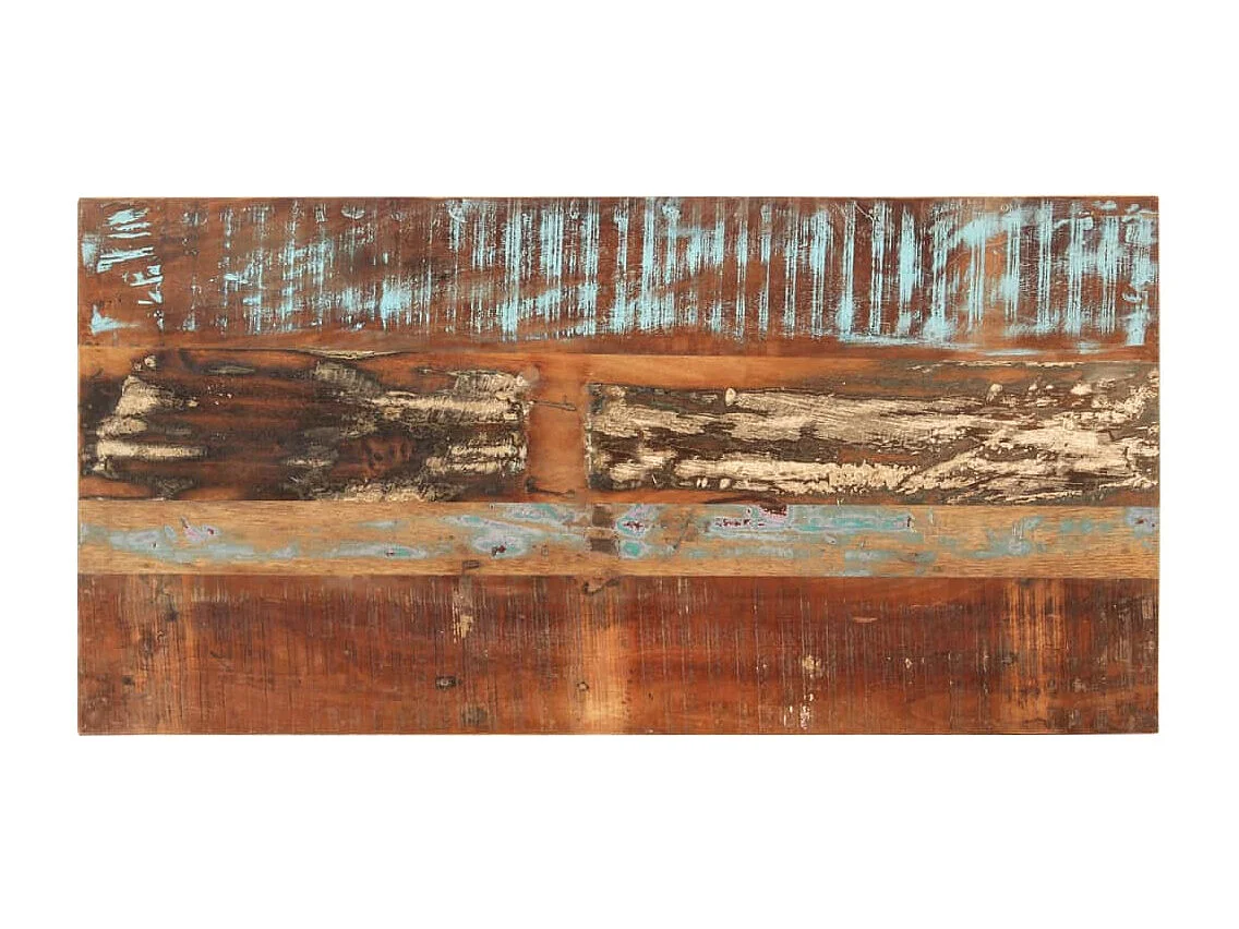 Esstisch 110x55x76 cm Altholz Massiv