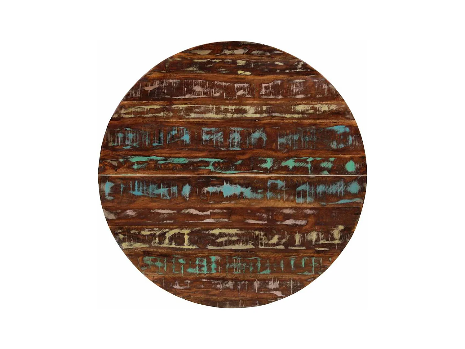 Table à manger 110x75 cm Bois massif de récupération