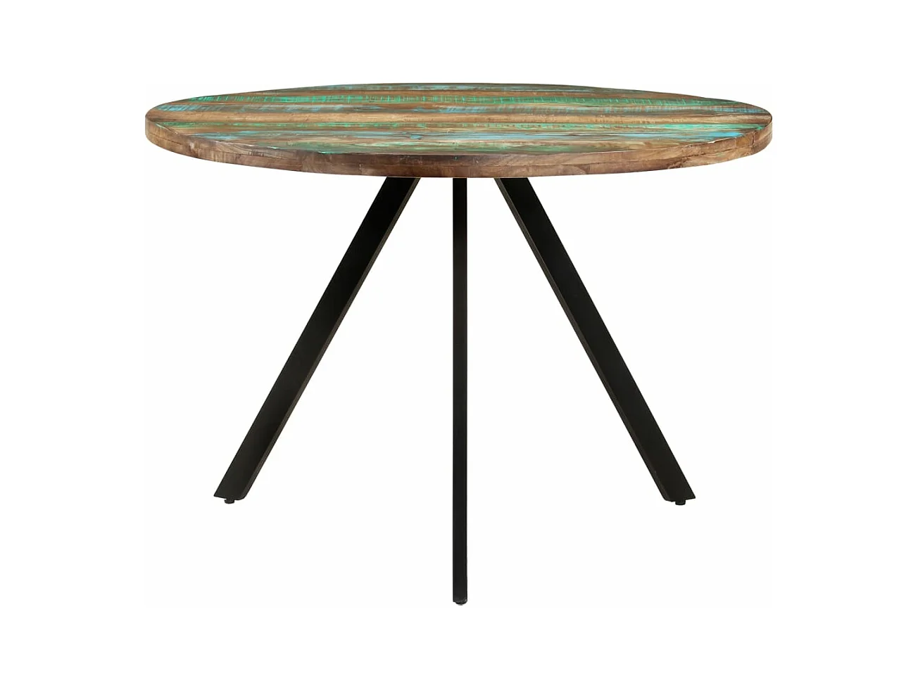 Table à manger 110x75 cm Bois massif de récupération