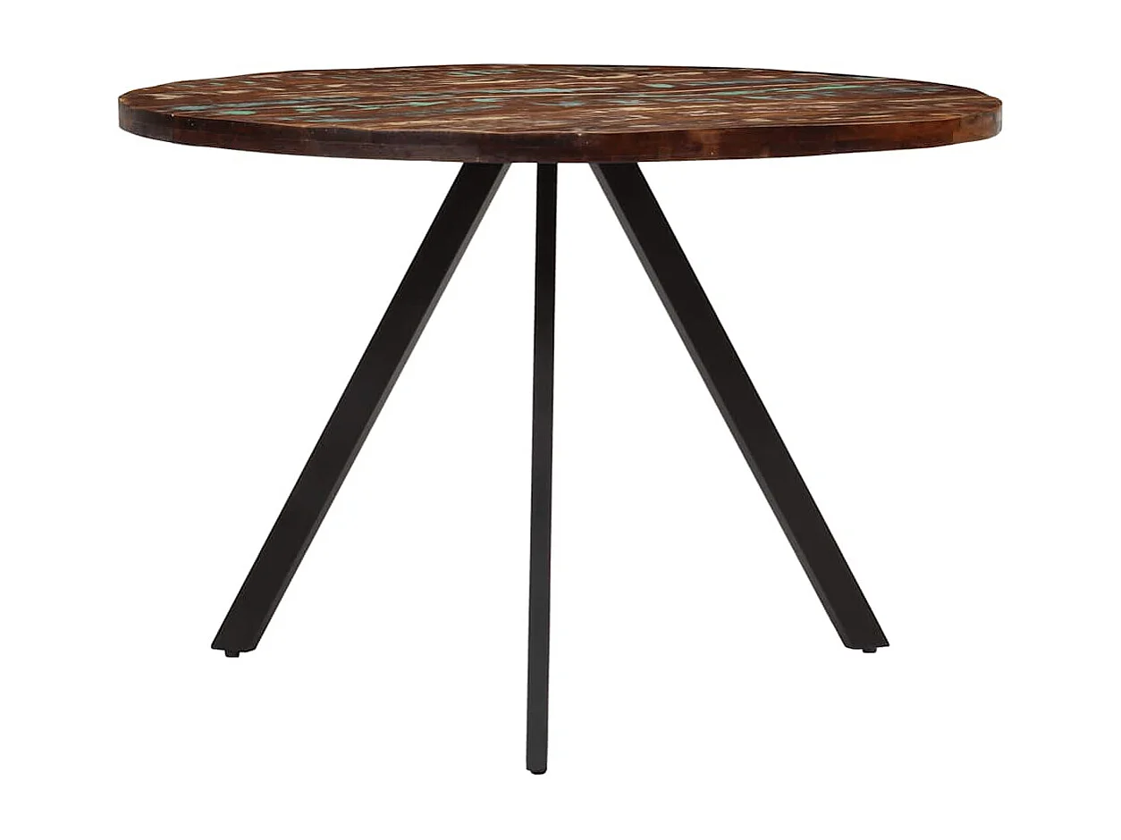 Table à manger 110x75 cm Bois massif de récupération