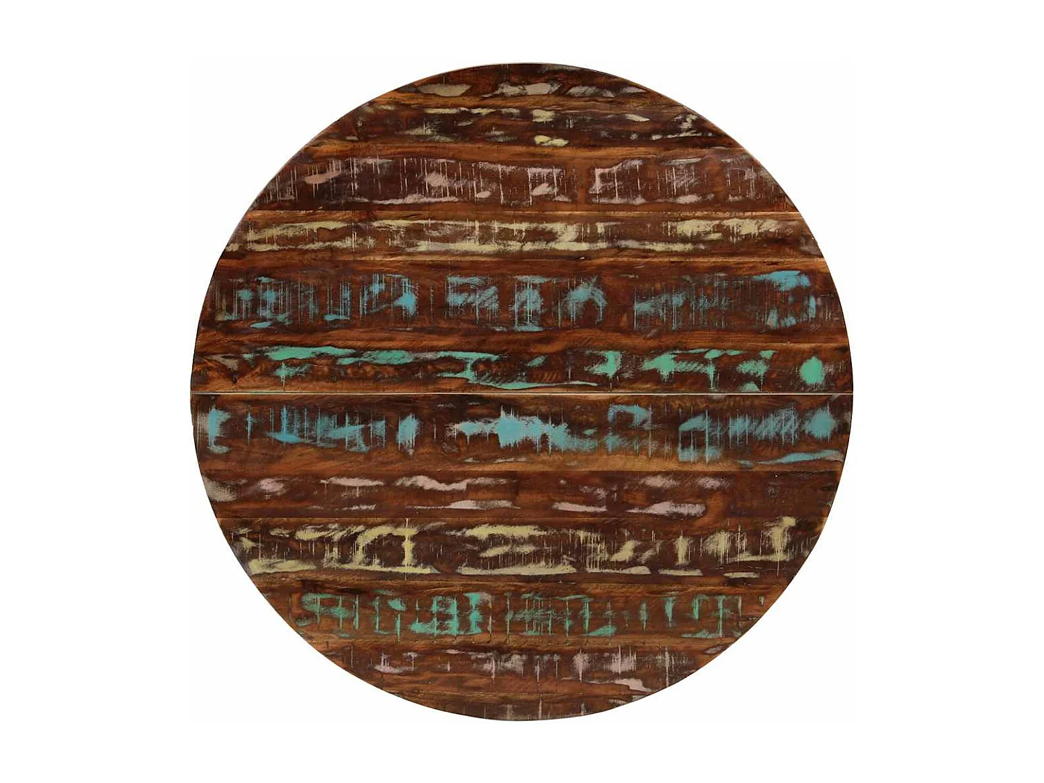 Table à manger 110x75 cm Bois massif de récupération