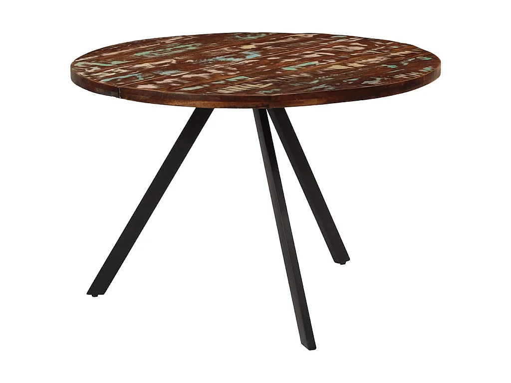 Table à manger 110x75 cm Bois massif de récupération