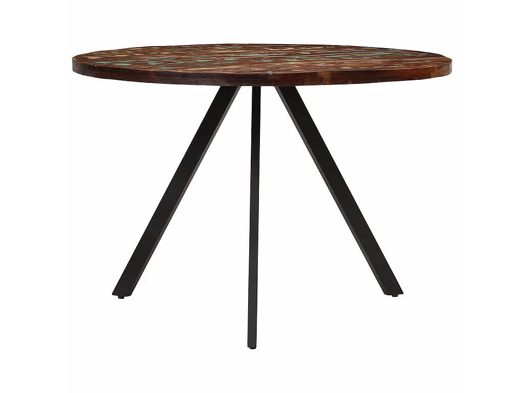 Table à manger 110x75 cm Bois massif de récupération