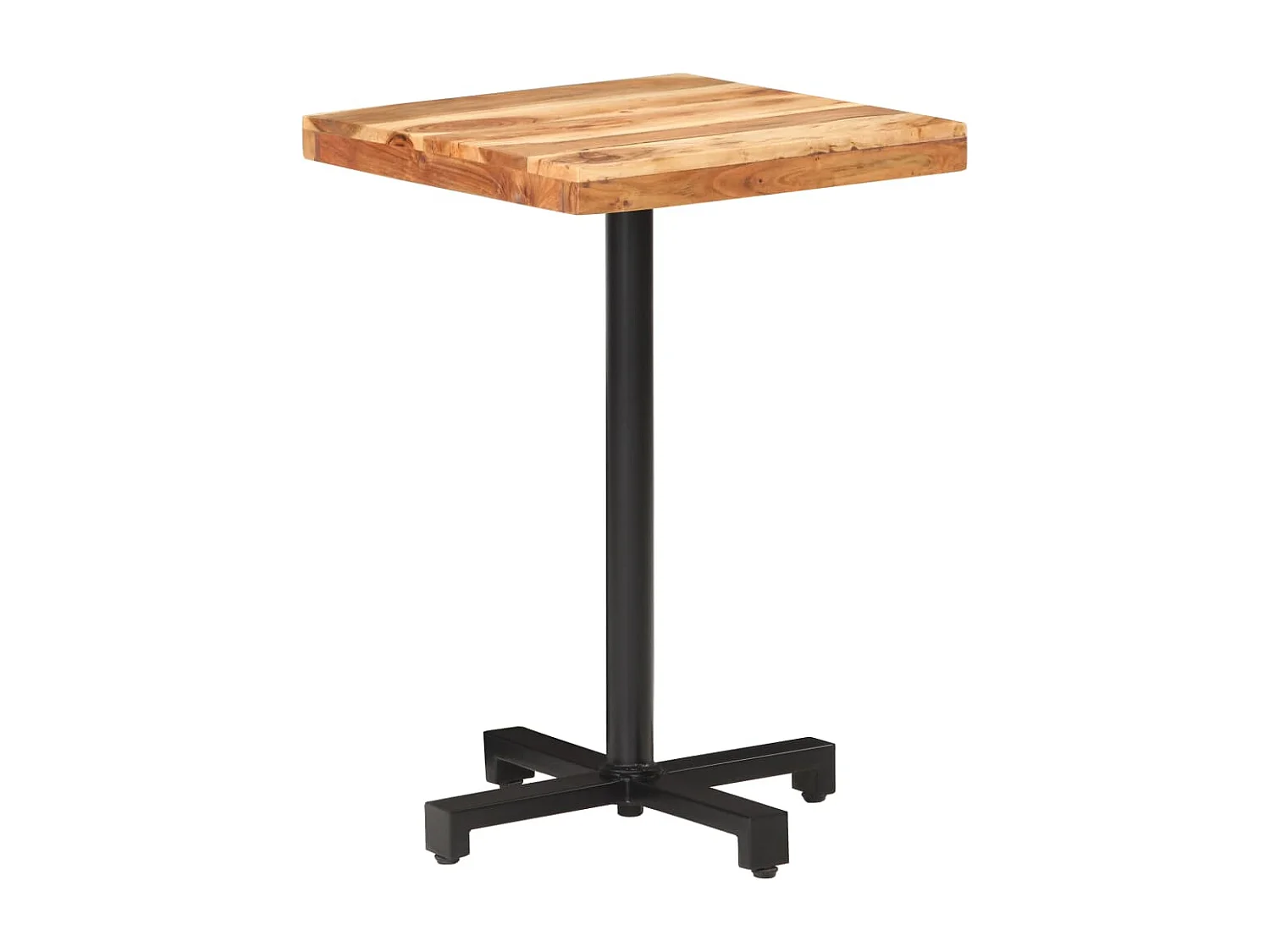 Bistrotisch Quadratisch 50x50x75 cm Akazie Massivholz