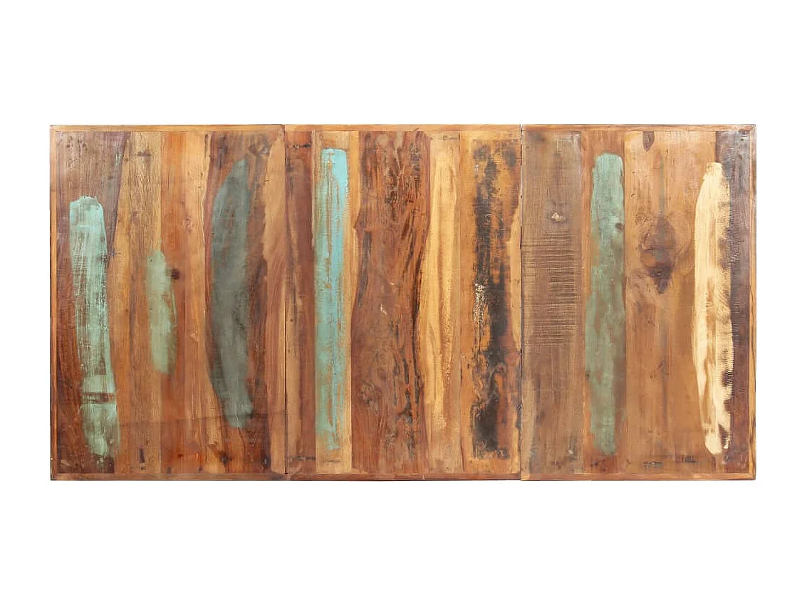 Tavolo da Pranzo 180x90x76 cm in Legno Massello di Recupero