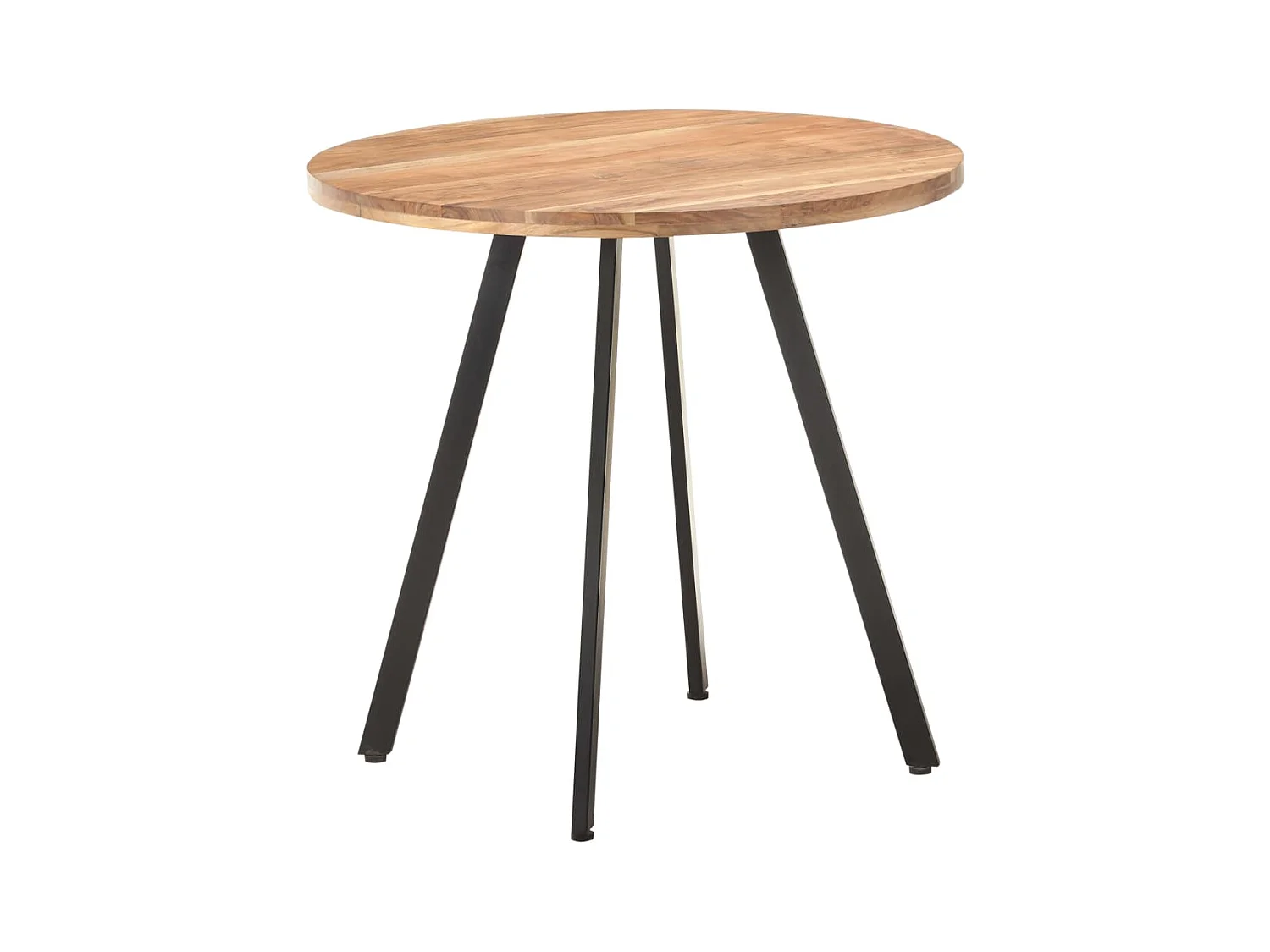 Table de salle à manger 80 cm Bois d'acacia solide