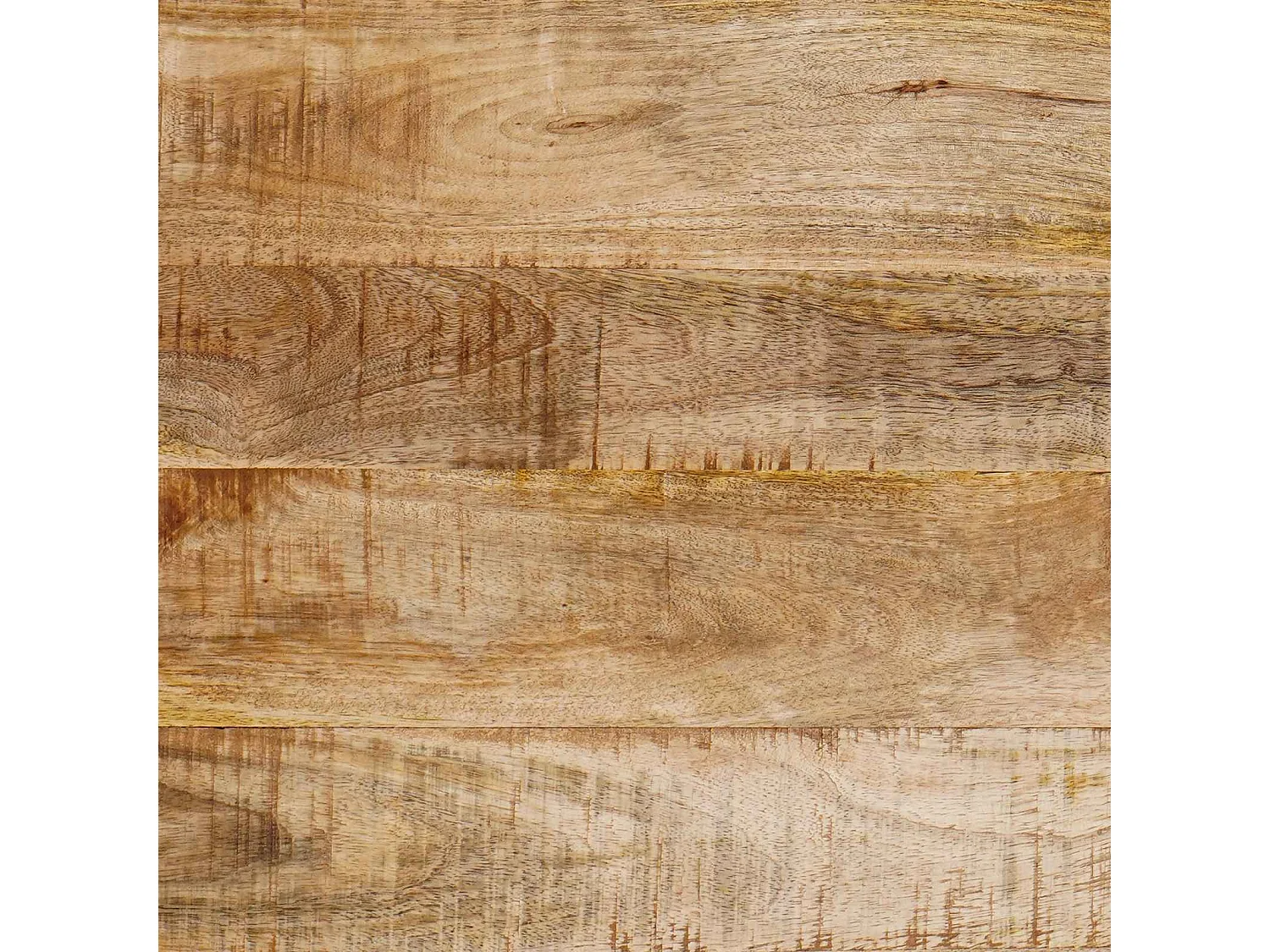 Esstisch 180 x 90 x 76 cm Raues Mango-Massivholz