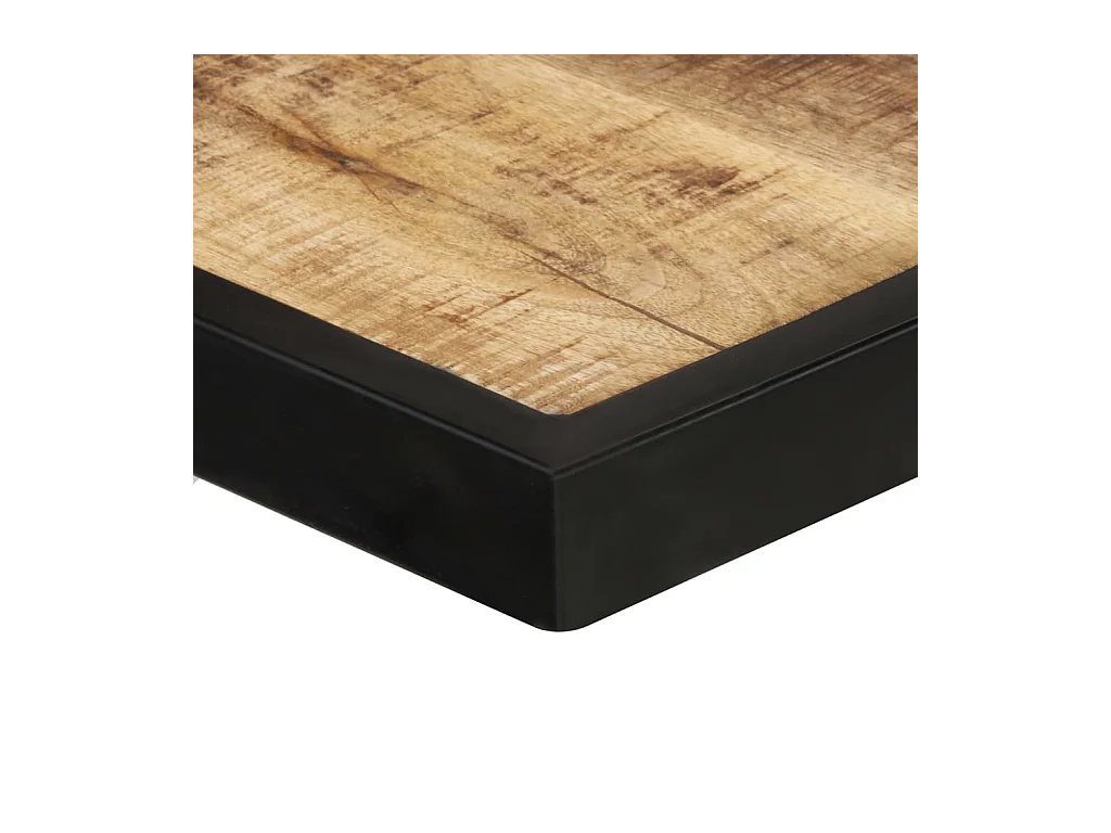 Table de salle à manger 160 cm Bois de manguier brut