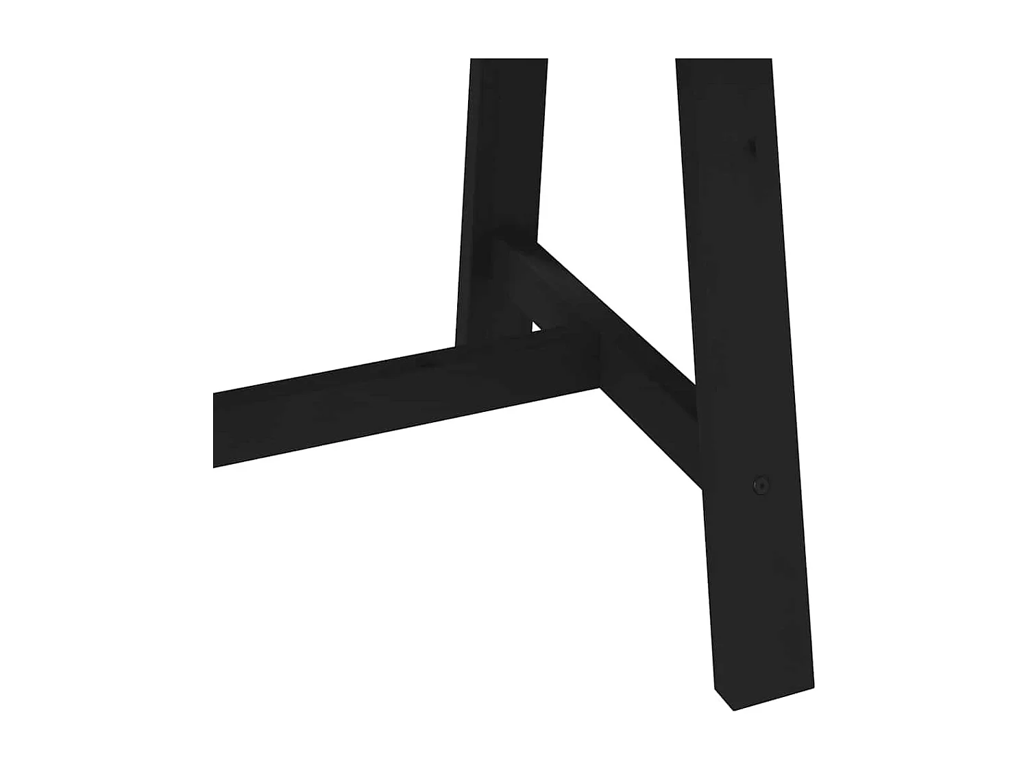 Table à manger NOAIN pieds en forme de A 180x90x75cm massif pin