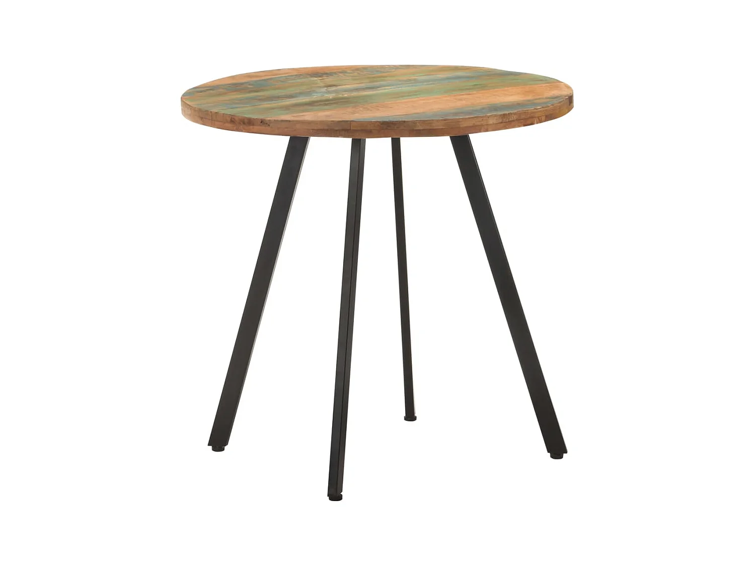 Esstisch 80 cm Altholz Massiv