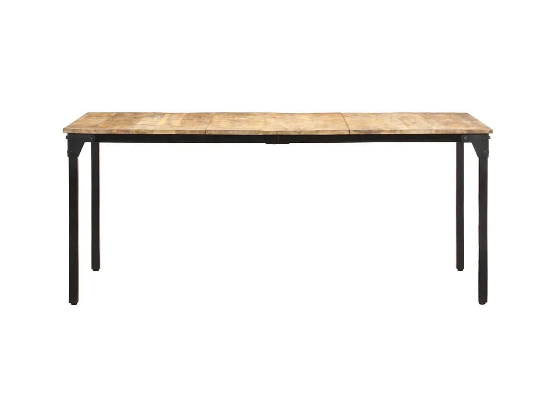 Table à manger 180x90x76 cm Bois de manguier brut