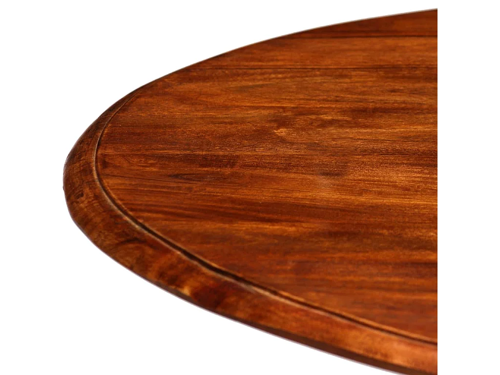 Table de salle à manger Bois acacia avec finition miel 80x76 cm