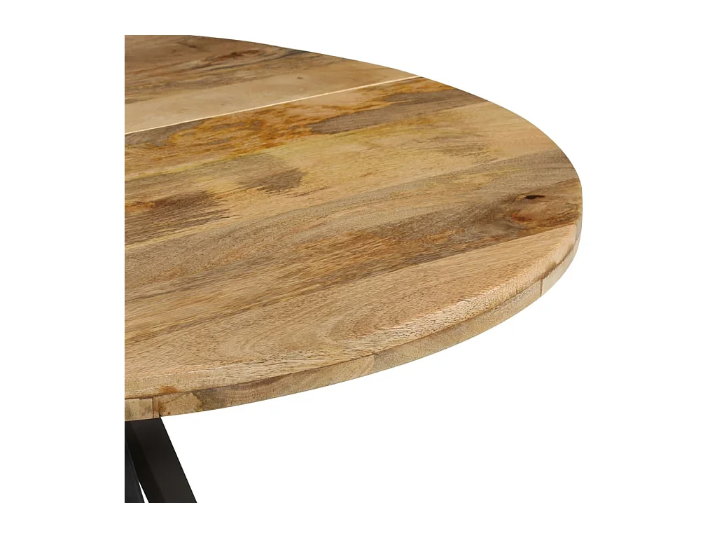 Table à dîner 110x75 cm Bois de manguier massif
