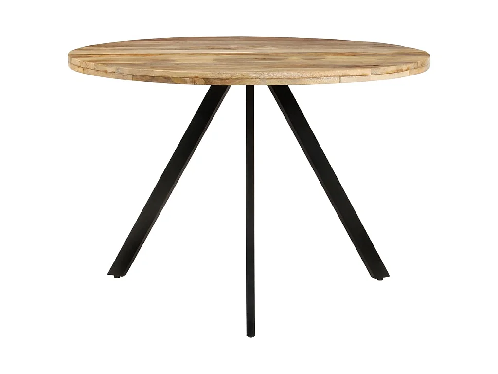 Table à dîner 110x75 cm Bois de manguier massif