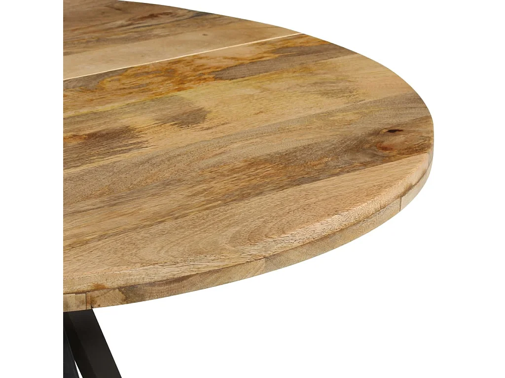 Table à dîner 110x75 cm Bois de manguier massif