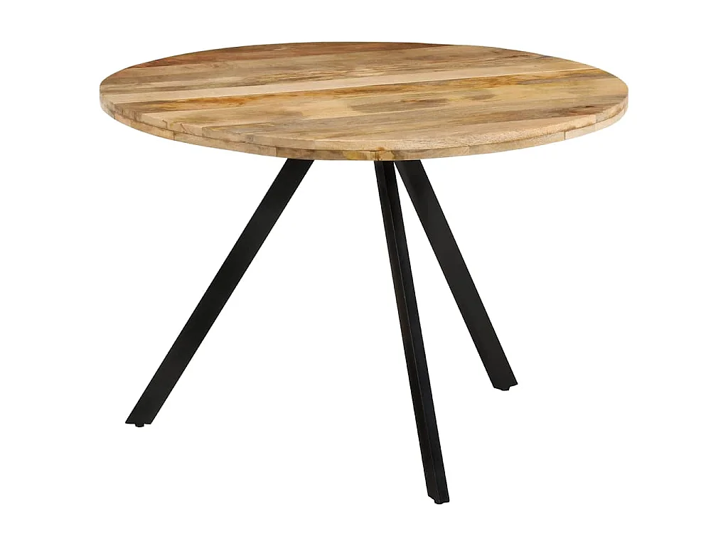 Table à dîner 110x75 cm Bois de manguier massif