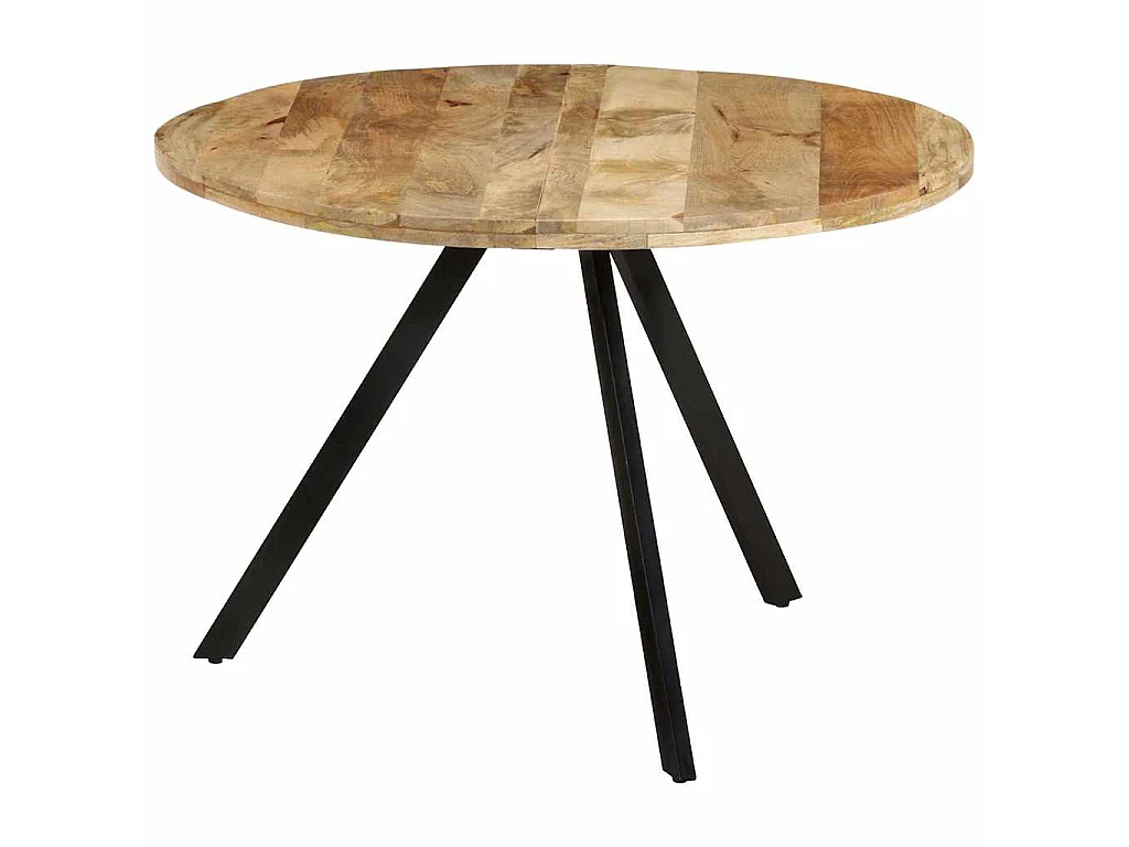Table à dîner 110x75 cm Bois de manguier massif